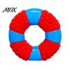 Interactive Play for Dogs Lifebuoy Ring Dog Toy, Latex Squeaky Chew Teeth Durable Toys Cleaning Toy Aggressive Chewers, Pet Training Gifts Birthday