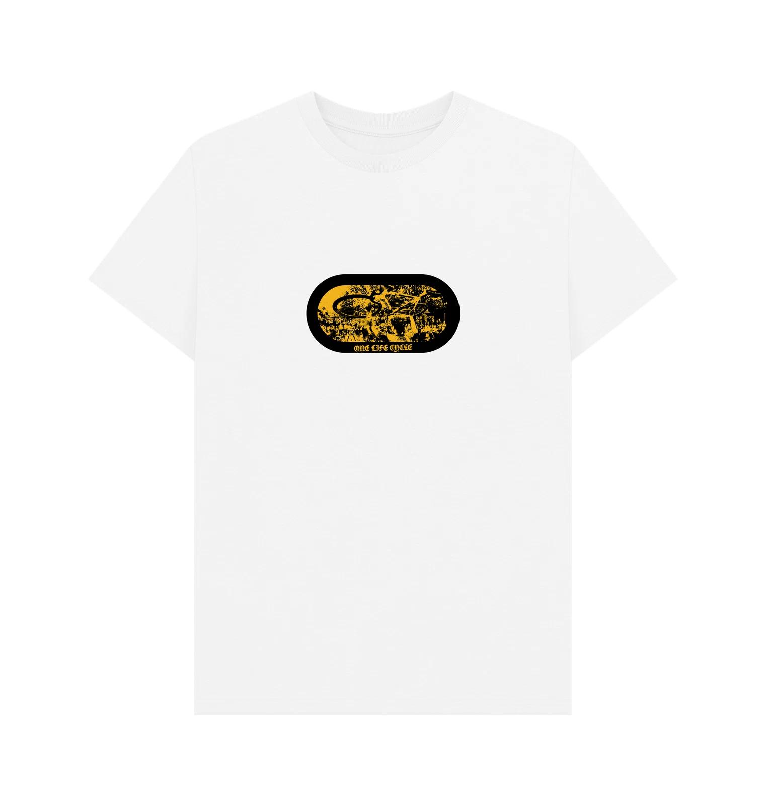 PREMIUM OFFICIAL One Life Cycle One Life Cycle  The Crown Tee  White XL