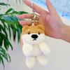 Husky Plush Dog Keychain - Cute Cartoon Puppy Bag Charm & Fashionable Doll