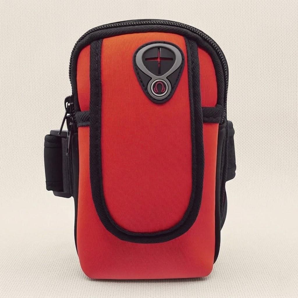 

Adjustable Running Armband Bag for Men Women Phone Holder Arm Pouch Fitness Outdoor Sports Portable Mobile Case красный