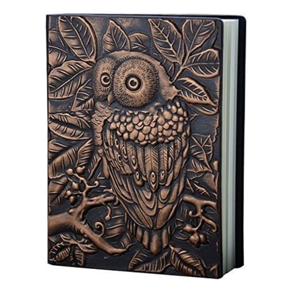 

Тисненая бронзовая книга Дневник совы Блокнот в стиле ретро Домашний блокнот