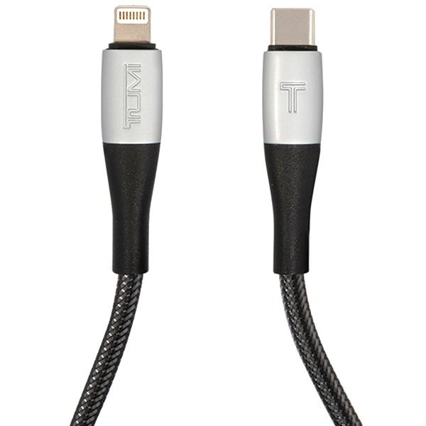 USB-C zu Lightning Kabel TUMI 1,5m Schnellladung Schwarz