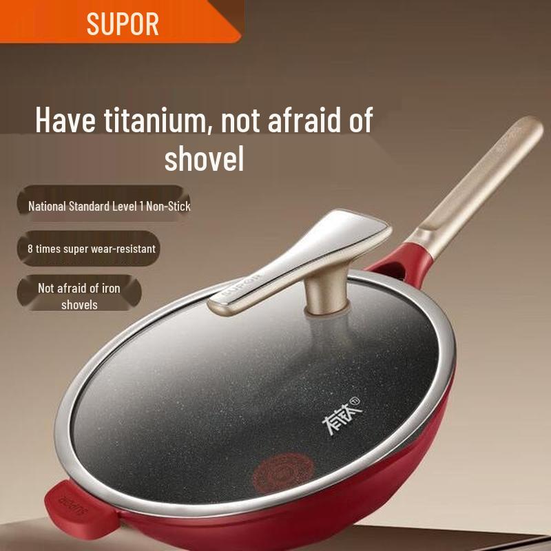 SUPOR Ti-Power 2 Titanium Non-Stick Wok