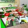 1Pc Elf Shelf Roblox Carpet Rug Soft Washable Antislip Home Living Room Sofa Mats Personalized Christmas Rug