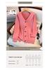 Plus Size Women's Loose Knit Cardigan Sweater, Bust 150-160, Fits 200-350 lbs - Style 8506
