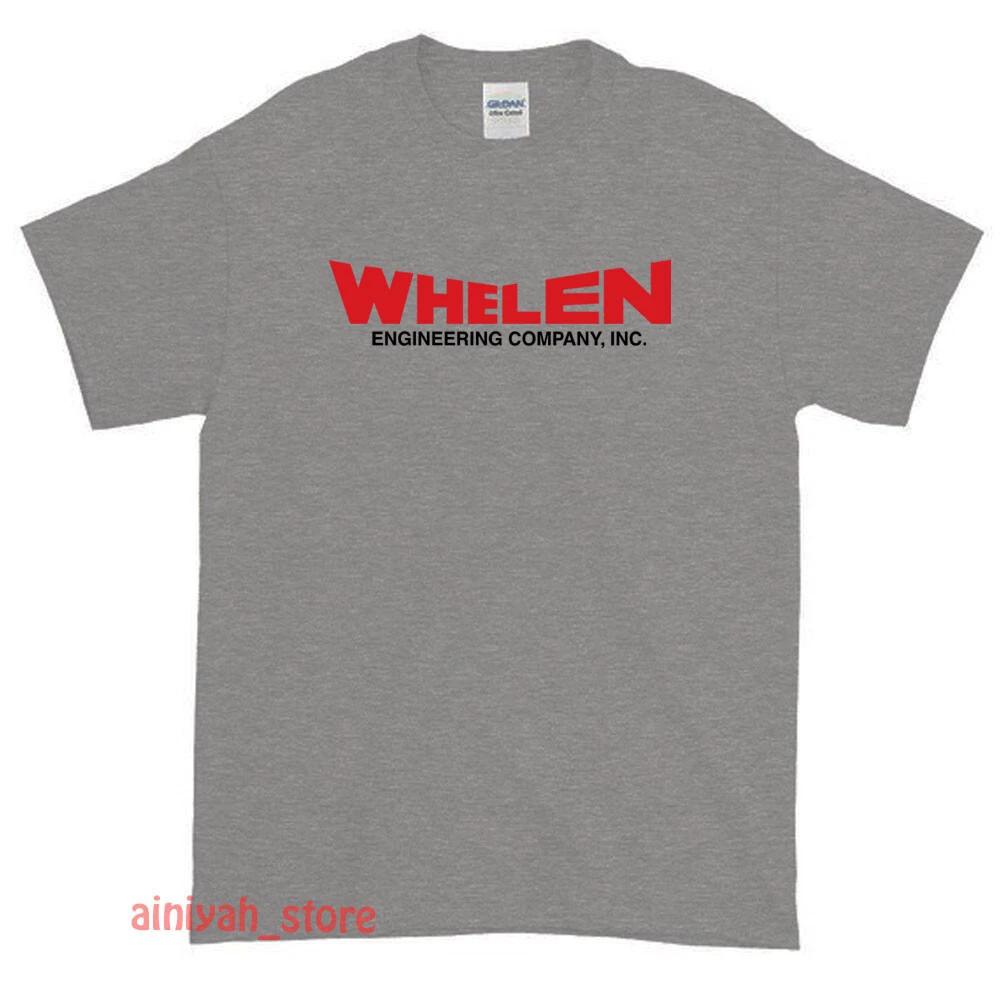 New Whelen Engineering Company Logo Men's Funny T shirt USA Size S-XXL