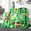 Plants Vs. Zombies Blanket Durable Comfort Great for Bedding Couch Office Chair Four Seasons Multipurpose Modern