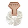 Bridesmaid HairPiece Hair Scrunchies Ponytail Holder Wedding Party Accessories Bridesmaid Scrunchies Proms Gifts 5PCS