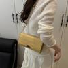 Summer New Chain Simple High-end Texture Solid Color Casual Portable Shoulder Underarm Bag Women