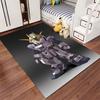 Robot Warrior Anime Design suitable as a non-slip mat for the living room or bedroom sofa