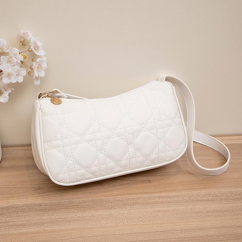 JYL TS Women's Sling Bags  Litchi Bag 250 Underarm PU Large Capacity Bag