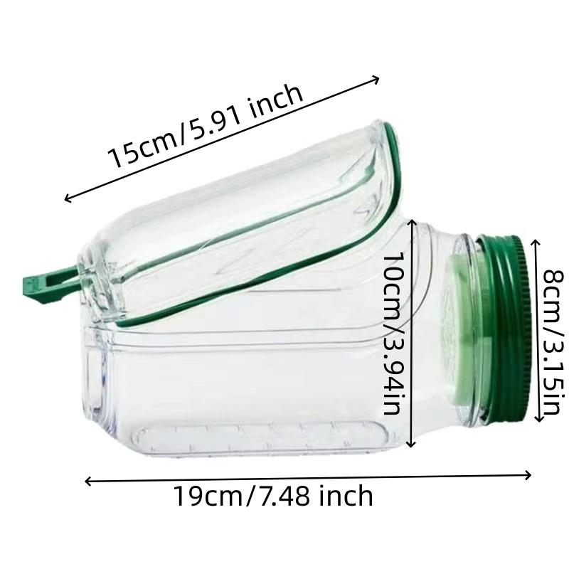 1-4 Stück Tragbare Plastik Salat-Pod Auslaufsicher Wiederverwendbare Plastik Frühstücks-Frucht Aufbewahrungsboxen Geeignet Für Haushalt Outdoor Picknick