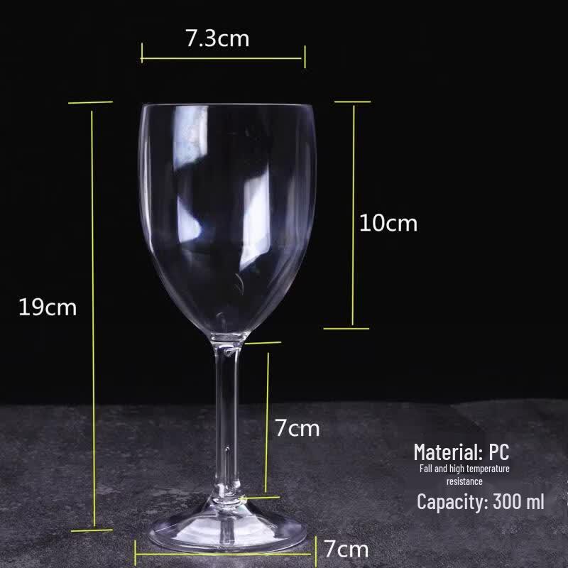 Qiwei Acrylic Stemmed Wine & Champagne Glasses
