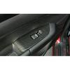 Carbon Fiber Interior Window Lift Switch Panel Cover Trim for Mazda CX-5 2014-18