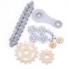 Fidget Linkage Bike Chain Spinner Design Figurine Spinning Finger Metal Stainless Steel Durable Mechanics with Smooth Fidget Toy for Adults and Kids