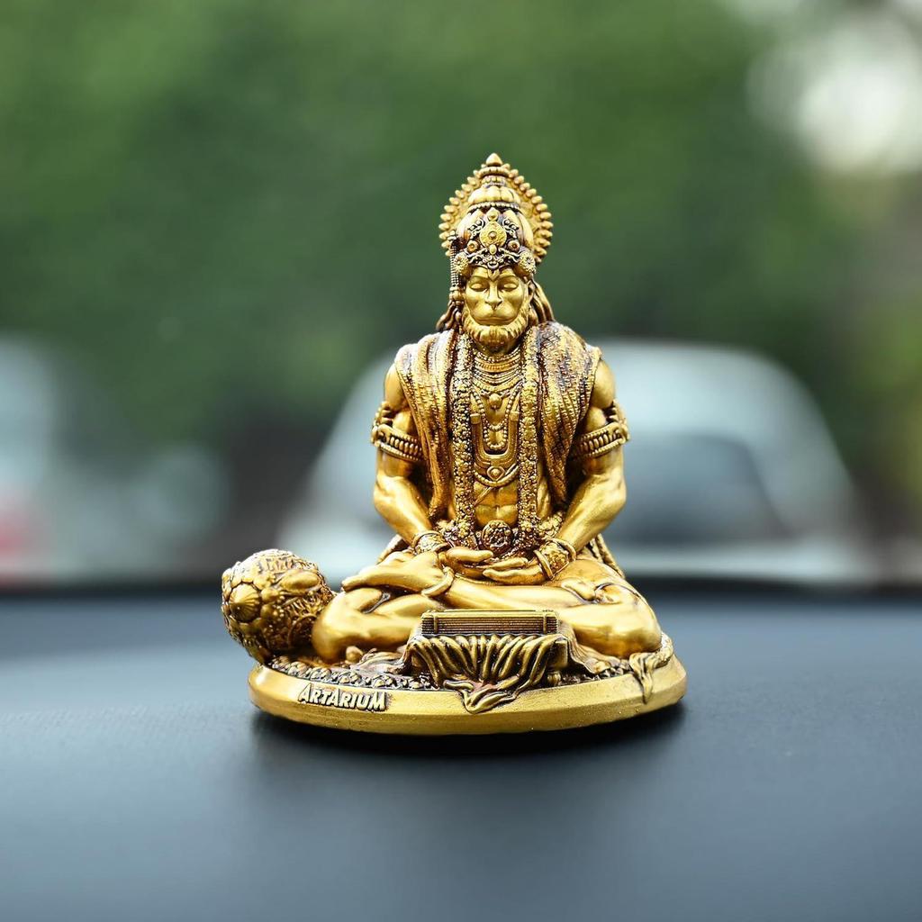 Meditating Hanuman Idol Sankat Mochan Hanuman Statue Bajrang Bali Murti Pavan Putra Hanuman Murti