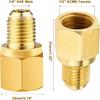 Vacuum Pump Adapter, Refrigerant Tank to Fitting Adapter, 1/2’’ Female to 1