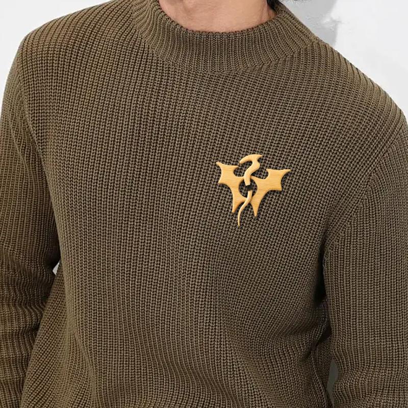 1PC Knitted Fabric Buckle Exquisite Clothing Accessories Rural Style Natural Style Sweater Buckle Elegant Wooden 10 Styles