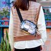 Waterproof Transparent PVC Jelly Crossbody Waist Bag - Summer Casual Phone Holder