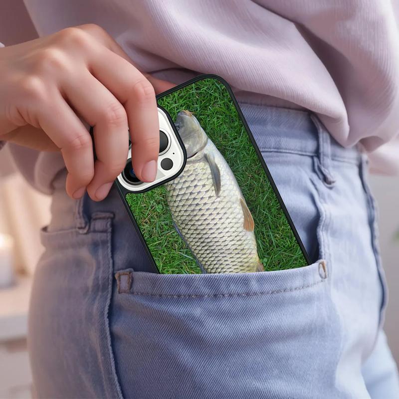 FISHING 3 RODS BY LAKE fish Colored Phone Case For iPhone 17 Air 15 16e 14 13 Pro Max Coque 12 11 Pro Max PLUS cover