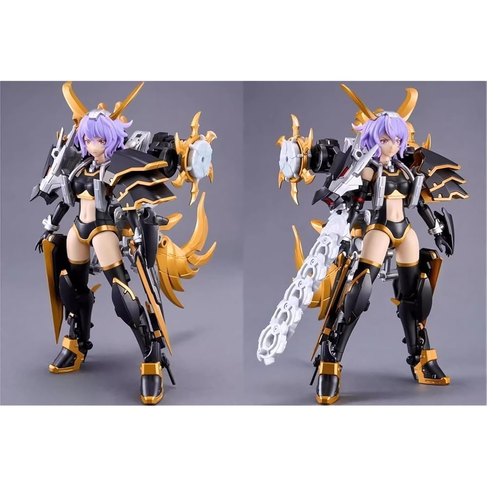 SYXLCYGJ MS General Shoukonki 1/10 Scale 17cm Action Figure Model Kit TKB-02 Black Kirin x God General