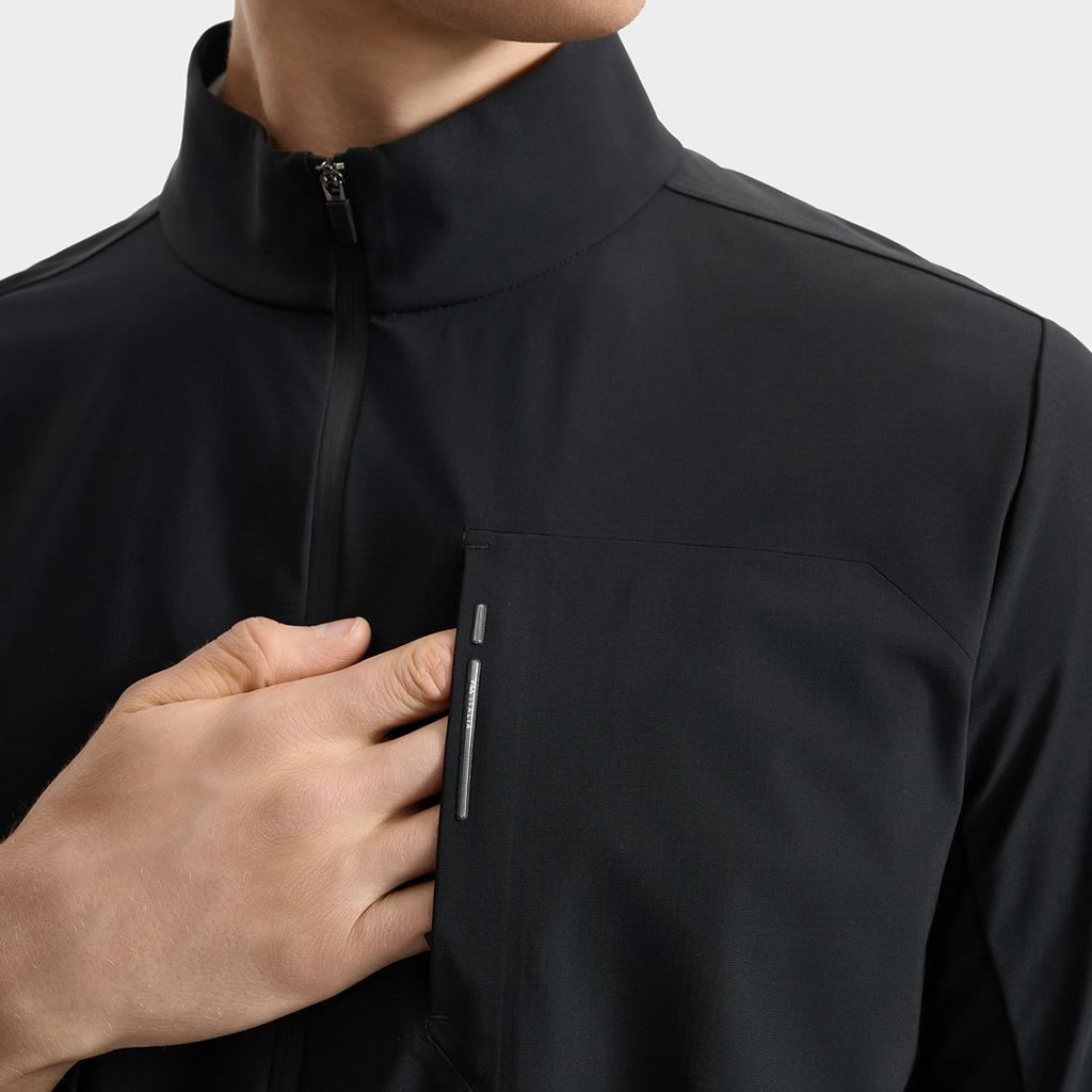 New FILA Jackets Men's Jet Black F11M532501F-BK