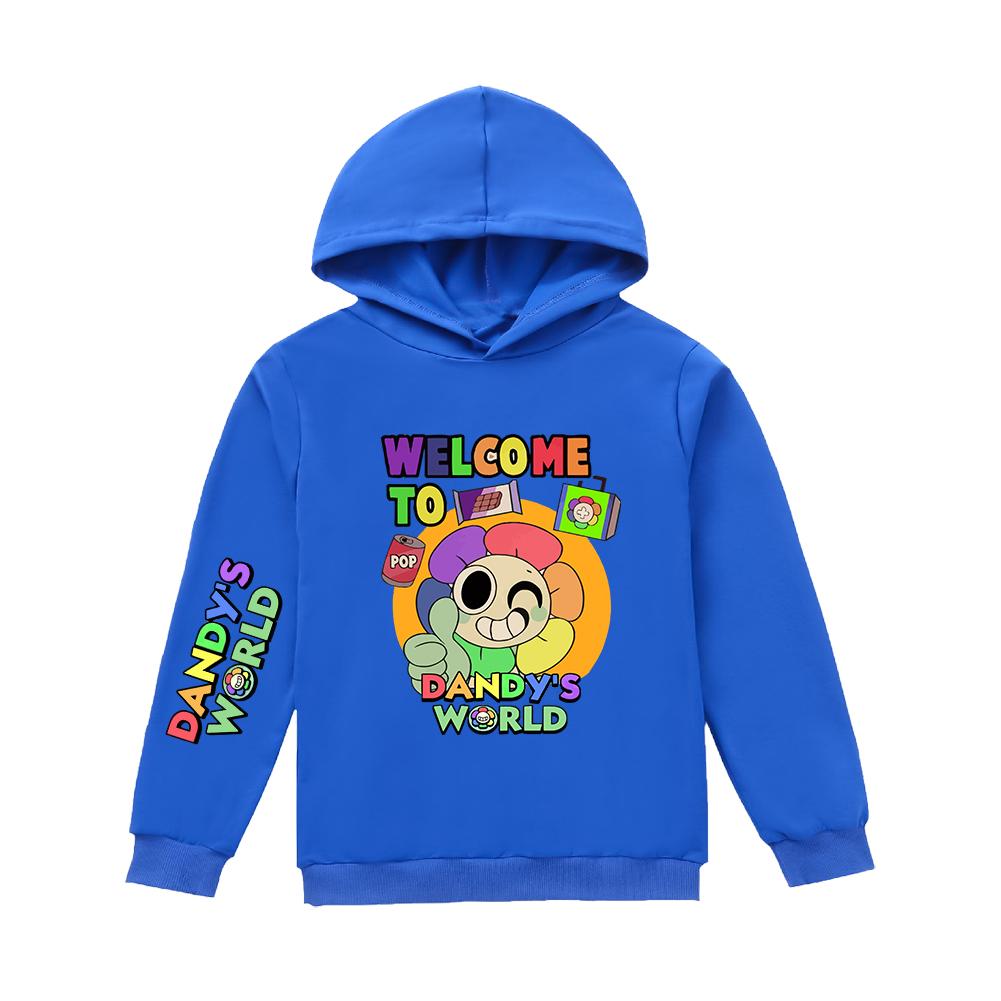 Children's Clothing Girls Dandys World Hoodies Kids Cartoon Jumper Baby Long Sleeve Outerwear Boys Casual Sweatshirts