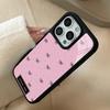 Cute Black Bow Glass Phone Case Suitable for iPhone 17 16 15 14 13 12 11 Pro/Max/Plus Anti Drop and Shockproof Back Cover