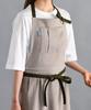 BRUNO Switchron Kitchen Apron with Towel Rack, Salon Apron, Garcon Apron, Ideal for DIY, Outdoor Activities, and Lessons, Women's and Men's, Ash,