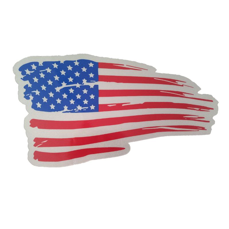 НОВЫЕ Наклейки на Автомобиль США Соединенные Штаты Американский Национальный Флаг Звезды Полосы Звездное Знамя Светоотражающие для Ноутбука Планшета Мотоцикла