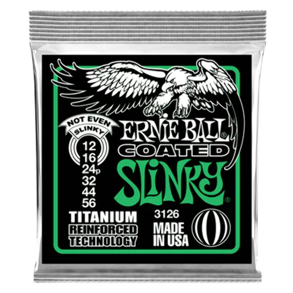 

Ernie Ball 3126 Electric Guitar Strings Coated Not Even Slinky [Authentic] (12-56)