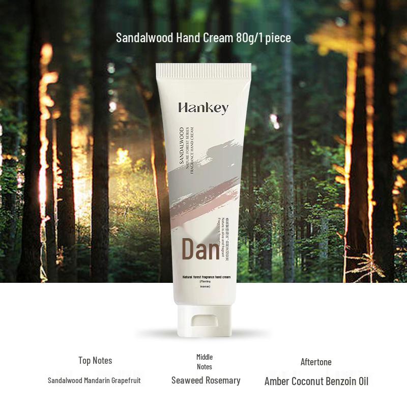 Gardenia Rose Sandalwood Hand Cream - Moisturizing, Anti-Chap, Hydrating for Students and Girls - All Seasons