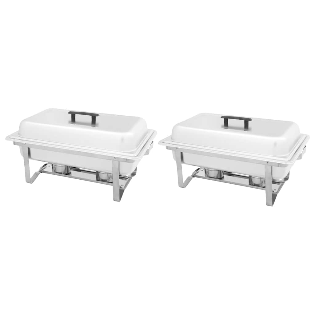 Chafing Dish Set 2 piece Stainless Steel