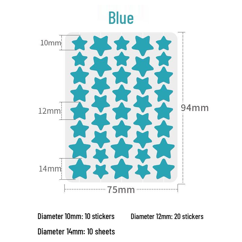Bochuangke Pimple Clear Glitter Hydrogel Star Patch for Acne & Pus Absorption