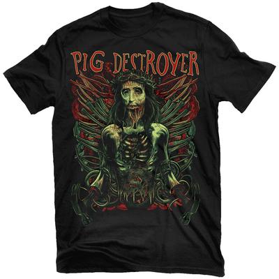 Hammerchrist   Pig Destroyer Rock Band Graphic Tee  Cotton Round Neck Casual Unisex Tshirt Summer Top