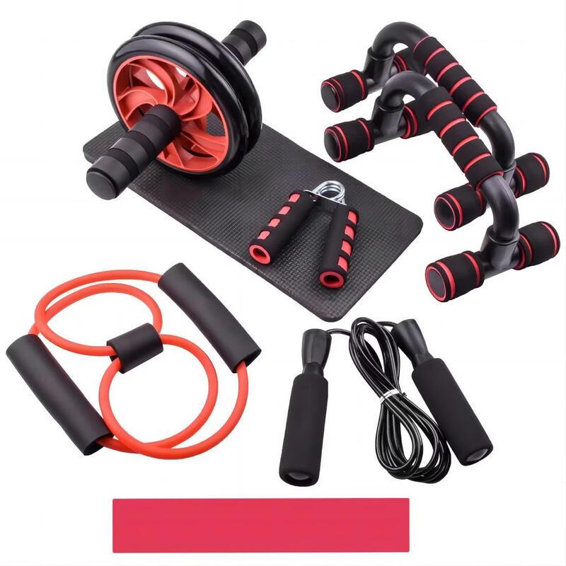 Tie Mu Yun 8-in-1 Abdominal Wheel & Push-up Home Fitness Set