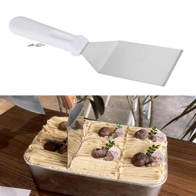 Stainless Steel Cake Serving Spatula with Wooden Handle Cheese Pizza Shovel Baking Tool for Cake And Pizza