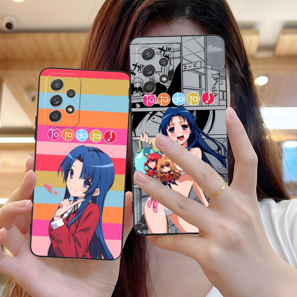 Toradora Kawashima Mobile Phone Case for Samsung Galaxy M55 54 42 35 34 33 32 23 22 15 14 13 12 F55 5G Colorful Cover Luxury