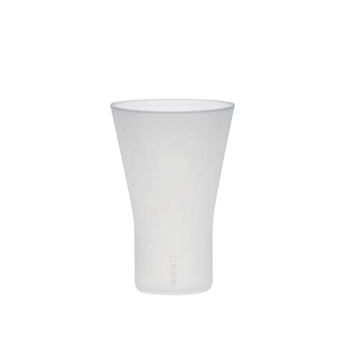 Wired Beans Eternal Sake Tumbler, Usubluffed Japanese Sake Glass, 130ml, Comes in a Japanese Cedar Box (Frosted)