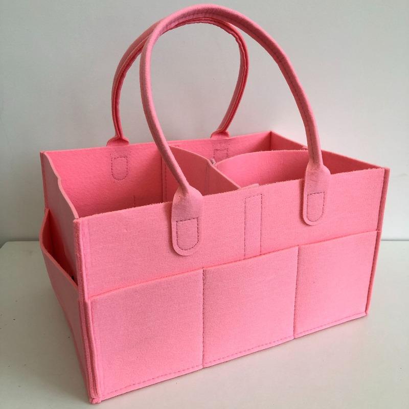 Felt Mama Maternity Large-Capacity Storage Bag Portable Handheld Foldable Storage Pouch