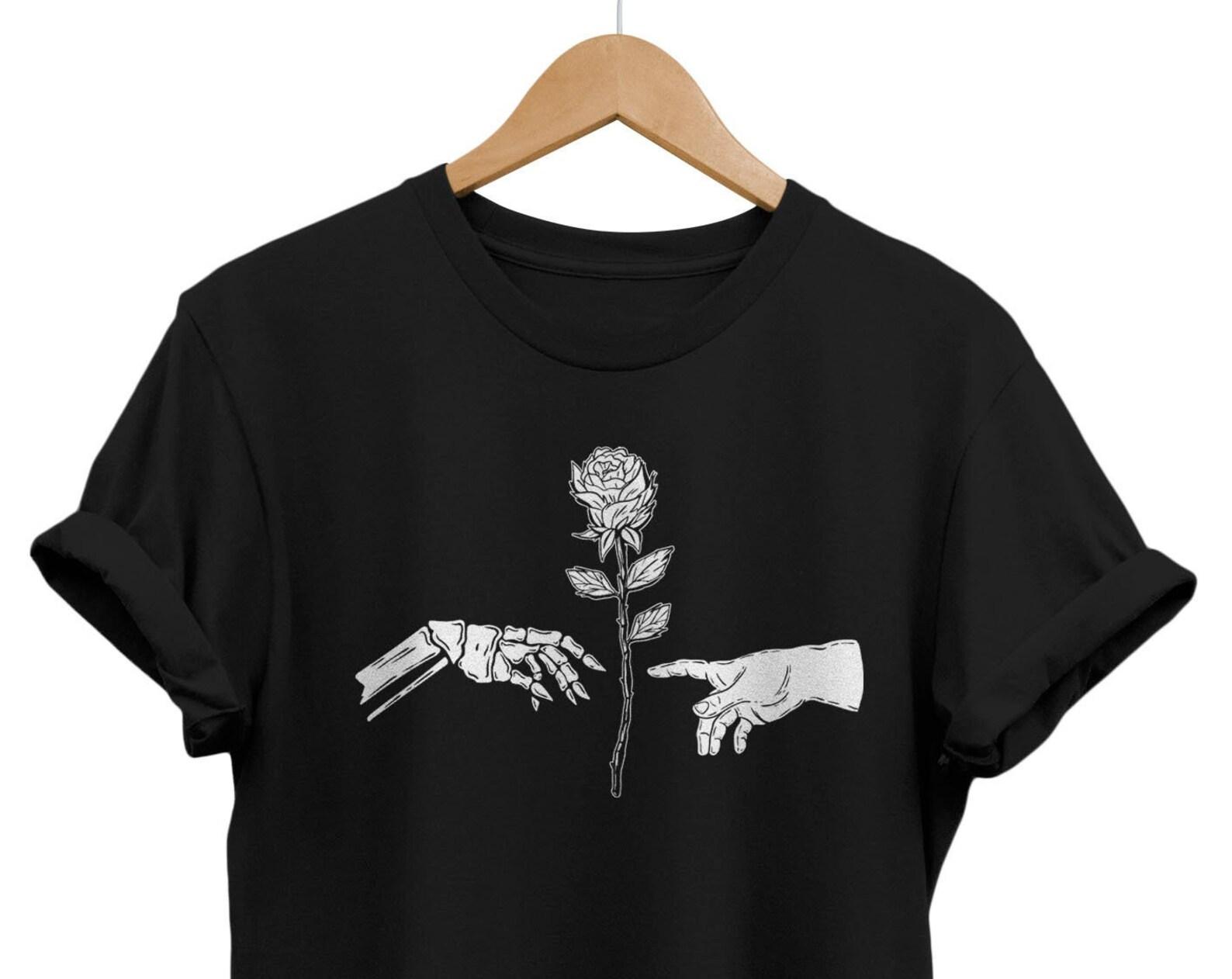 Creation of Adam Rose T-shirt, Gothic Streetwear 3XL