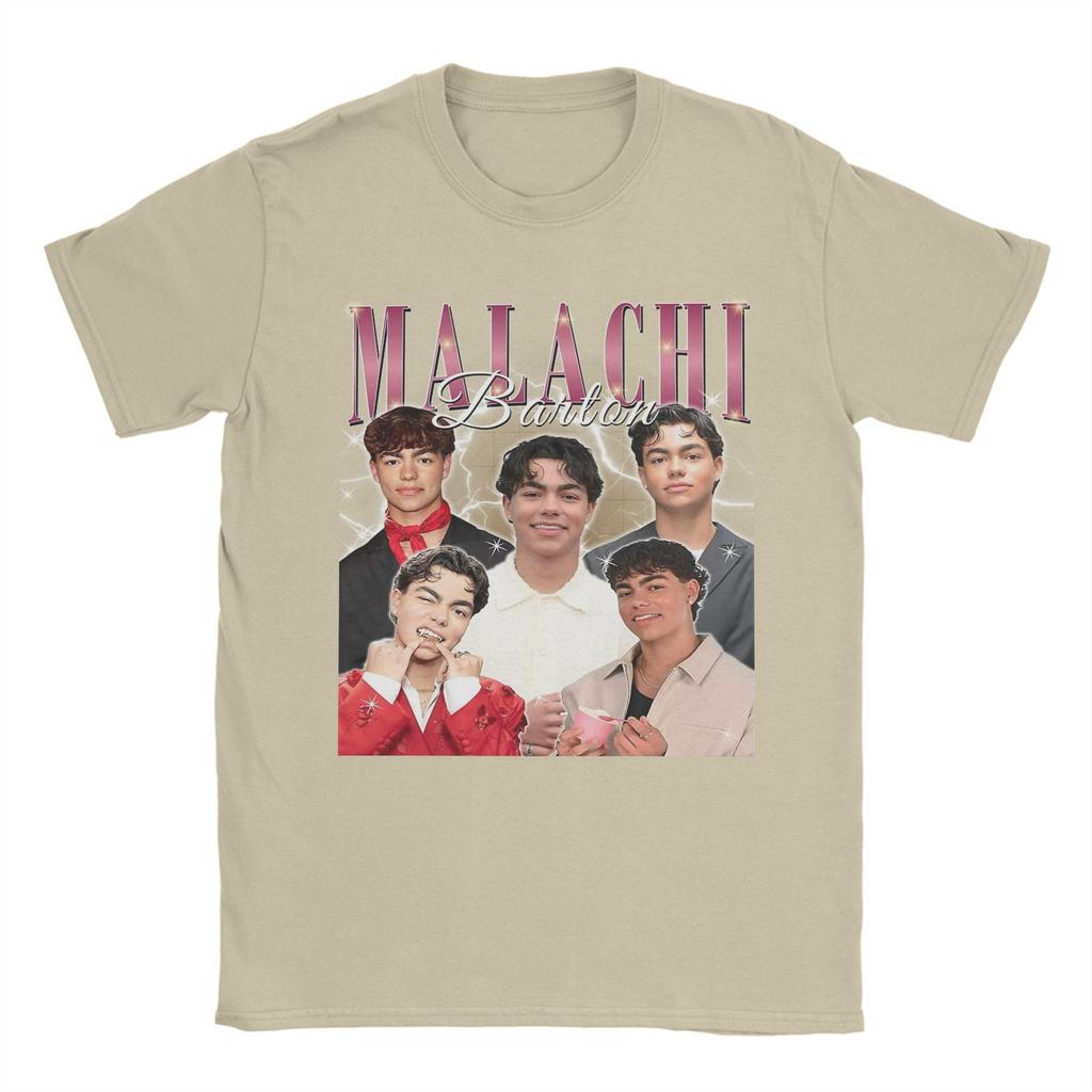Hipster Malachi Barton T-Shirt Herren Rundhals Reine Baumwolle T-Shirts Kurzarm T-Shirt Geschenkidee Oberteile