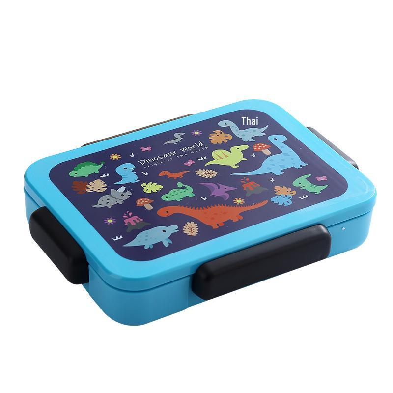 Przenośny Studencki Pojemnik na Sałatkę Lunchową Bento - Bezpieczny do Mikrofalówki Pudełko Stołówkowe.