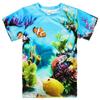 3D-Druck Sommer Frühling Sport Mode Streetwear Kinder Rundhals Lässig Täglich Outdoor Regular Oberteil