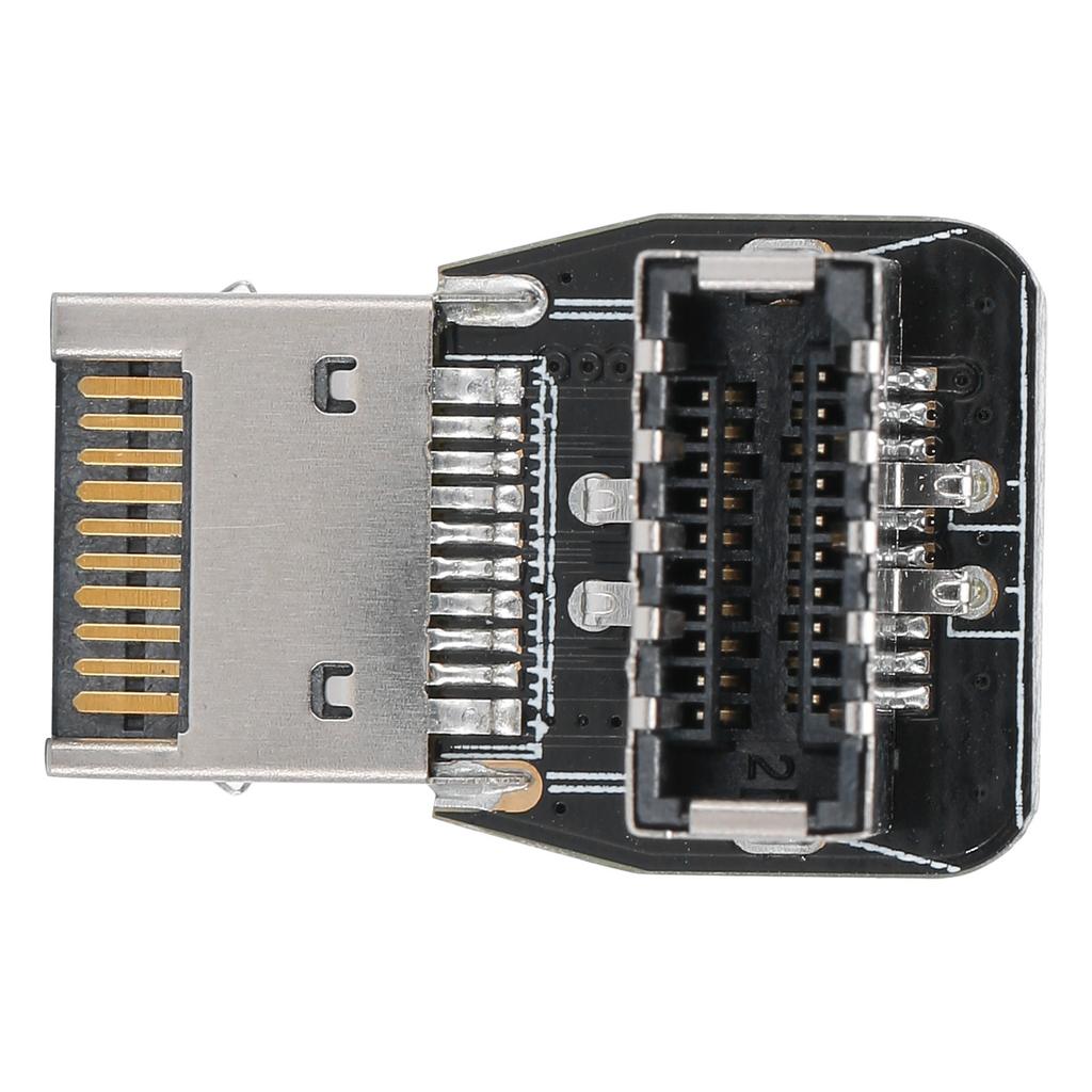 Front TYPEE Adapter Header PC Motherboard USB3.1 10G 90 Degree Steering Elbow Converter PH74A