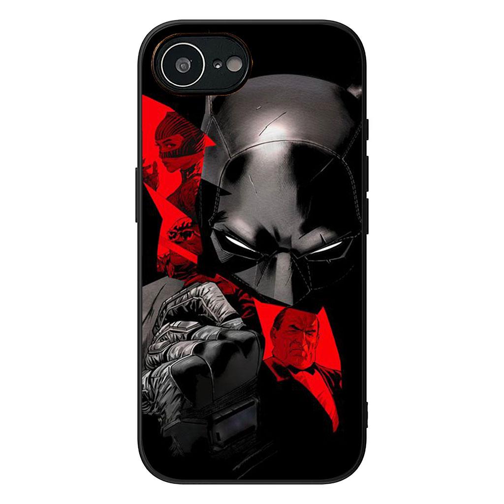 Cover for Apple iPhone 17 16 11 Pro XS Max XR 6 7 8 Plus 16E SE 2020 Air 5 SE2 Phone Case Batmans DC Movie Bats Man