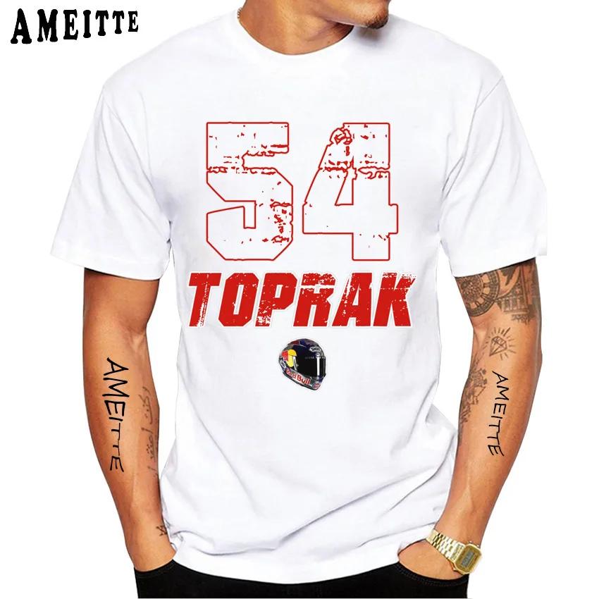 

Топрак Разгатлиоглу 54 Номер 1 2023 Футболка Новая Летняя Мужская Футболка с Коротким Рукавом Хип-Хоп Повседневная Рубашка Харадзюку Хип-Хоп Спорт Белые Футболки L