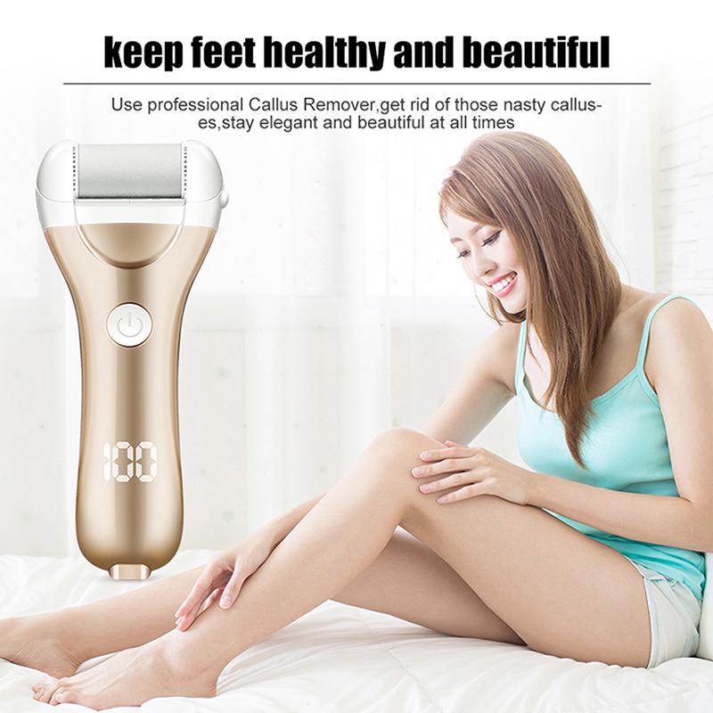 Buy Rechargeable Electric Foot File Callus Remover Machine Pedicure