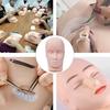 Practice Mannequin Head Easy Attachment Smooth Soft Professional Lash Mannequin Head for Makeup Training