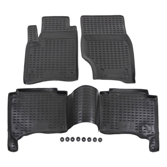 J&J AUTOMOTIVE | Tapis De Sol En Caoutchouc 3D Exclusive Pour Porsche Touareg / Cayenne 2002-2010